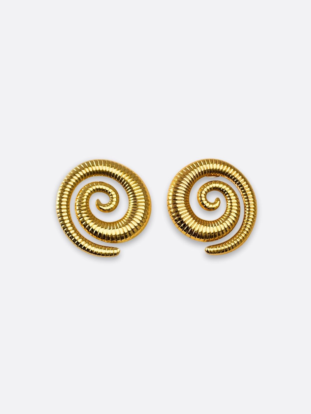 Espiral con Textura Dorada