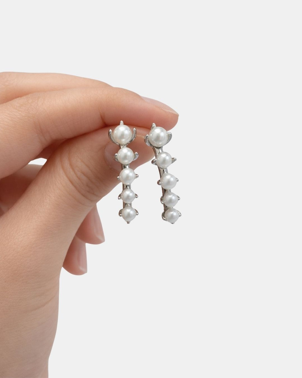 Perlas Line Plateada